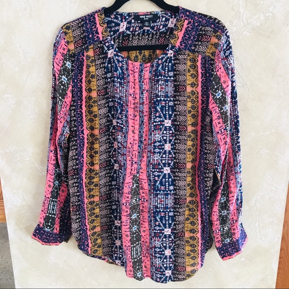 Nine West Tops - Nine West Boho Shirt